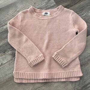 Old Navy Light Pink Knit Sweater